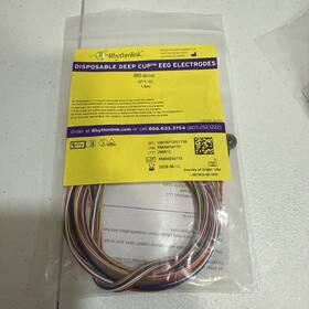 Dc115 Rhythmlink Disposable Deep Eeg Cup Electrodes 1.5m