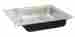 Crs-ada-1722-a-gr-r Right-18 Just Manufacturing Classroom Sink-drop In-single Bowl-faucet Ledge Ga Stainless Steel