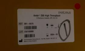 2perfusion Sartorius 001-5g75 Ambr 250 High Throughput/2perfusion Vessels Atf 0.2#m 1