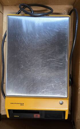 Sartorius 3862-mp8 - 3802-mp6 Balance Precision Scale 16000 G. With Manual