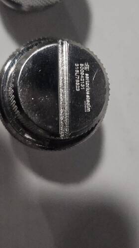 500-842-131 Sartorius 316l Aseptic Port Plug With Threaded Adapter Bioreactor