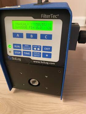 V0.26c Scilog Peristaltic Pump Filtertec Expert Filp 1- 160 Rpm Manual