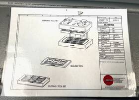 C500-172 Sepha - Ez Blister Packing Machine Forming Kit Sealing Tool And Cutting