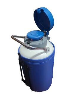 2025071803 Shengwin 3l Liquid Nitrogen Tank Aluminum Alloy Cryogenic Container Dewar Static