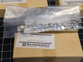 201-52943 Shimadzu Aluminum Lab Crucible Sample Pans 5.8mm Dsc Mettler Tga Tas