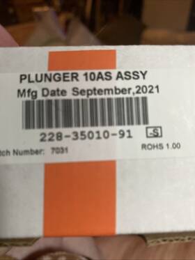 Shimadzu 228-35010-91 Plunger