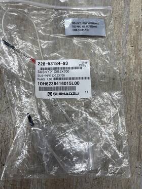 228-53184-93 Shimadzu New P/n Sus-pipe Id0.3x700 For Lc-30ad