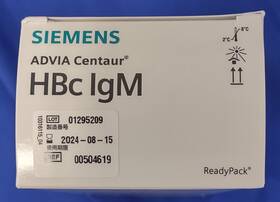 00504619 Siemens 10308978 Centaur Hbc Igm With Calibrator 100 Tests/kit Smn# 00504619 Siemens 10308978 Centaur Hbc Igm With Calibrator 100 Tests/kit Smn#