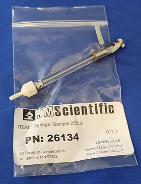 250ul Siemens 26134 Advia Centaur And Xp Syringe Sample Pn#