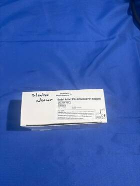B4219-1 Siemens Partial 7/10 Healthineers Fsl Activated Ptt Reagent Pn#