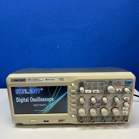 Sds1104cfl Siglent 100mhz 4-ch Digital Storage Oscilloscope 2gsa/s Lan Usb