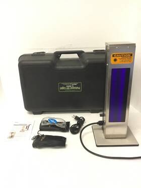 Sksuv30 Sirchie Finger Print Labs Puissant Ultraviolet Light Dual Shortwave With Accessories Works