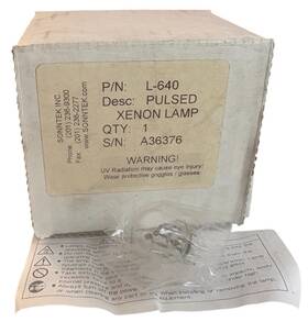 L-640 Sonntek Pulsed Xenon Lamp New Old Stock L-640 Sonntek Pulsed Xenon Lamp New Old Stock