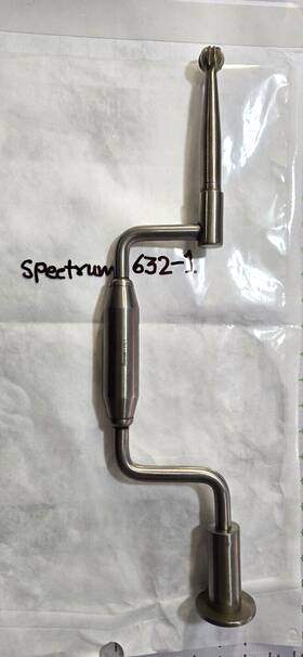 632-1 Spectrum Surgical Hudson Brace Hand Drill W-attachment Orthopedic Instruments