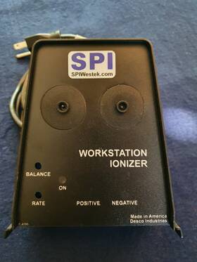 Sp4001 Spi Westek Workstation Ionizer Model 94000 / Sp4001- 120vac Esd System Lightly Used