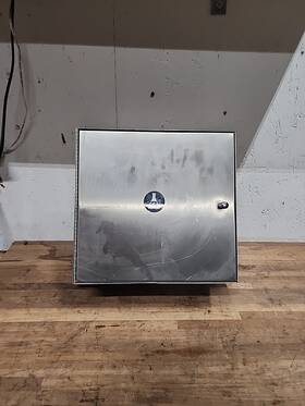 B-505 Stainless Bobrick Steel Recessed Pass-through Specimen Cabinet