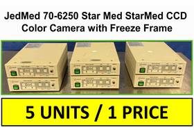 70-6250 Star Med 5x Jedmed Ccd Color Camera With Freeze Frame