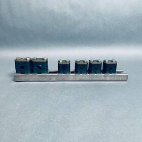 Tc-chs0500-r Stauff Pipe Clamp Kit 1/4 Inch And 1/8 Bore Spring Nut With 12 Rail