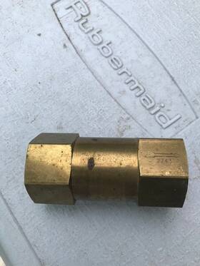 P056402067 Steris / Amsco 3/4 Inch Npt Check Valve P056402 067