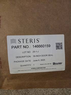 Steris P146660159 16 Inch Sterilizer Door Seal - Part #
