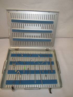 Storz E7418 Cataract Phaco And Retinal Surgical Instrument Set 22 Units