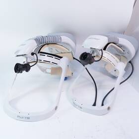 408-645-000 Stryker Lot-2 Flyte Helmet With Battery Powered Headlight For Parts T12-c18