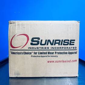 3800-355-sm Sunrise America Choice Lab Coat Wear Protective Jacket Size Small