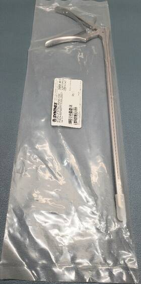 510279 Synthes Laminectomy Rongeur 389.41 Punch 40 Degree 4mm Width/330mm Length Upbite