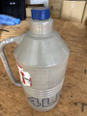 544-028-gb Taylor Wharton 4 Ld Liquid Nitrogen Dewar Liters