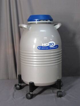 Hc20 Taylor Wharton Cryogenic Sample Storage Dewar With Canisters Hc20 Taylor Wharton Cryogenic Sample Storage Dewar With Canisters