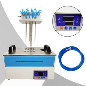 Techtongda Sf-056710 Water Bath Nitrogen Sample Concentrator 110v 600w 12-position 0.59ftft Tube