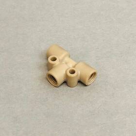 209016185 Teledyne Tee For 1/8 Inch Tubing With 1/4-28 Flangeless Fittings