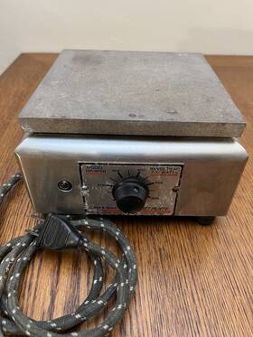 Hp-1915b Temco Vintage Hotplate Model Type 1900 700w Works