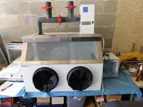 1681-29h Terra Universal Glove Box With Filtration