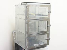 3950-12d Terra Universal Desiccator Adjust-a-shelf 3 Chamber Box Cabinet Pvc