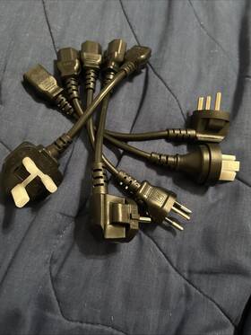 6003-0620 Thermo International Ac Lot. 5 Plugs Total. Yc12 Yp46 Yp61a Yp22 Yp35 Yp26a Brand New
