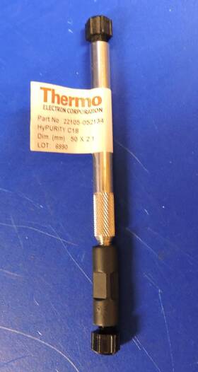 22105-052134 Thermo Electron New Hypurity C18 50x2.1mm 5um Hplc Column Free Ship
