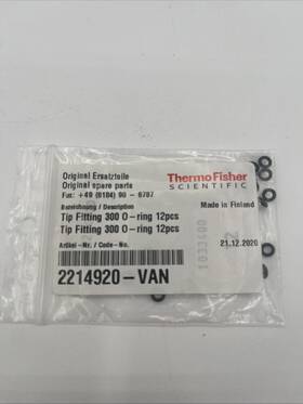 2214920-van Thermo Fisher Scientific Tip Fitting 300 O-rings 16pcs Part No