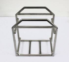 3375122 Thermo Fisher Scientific 90051 V Shaped Sheet Rack Assembly Good Condition 30 Lbs Cap