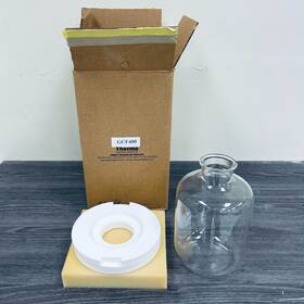 Spd2030 Thermo Fisher Scientific / Electron Gfc400 Glass Condensation Flask For Spd1030 Speedvac Concentrator Spd2030 Thermo Fisher Scientific / Electron Gfc400 Glass Condensation Flask For Spd1030 Speedvac Concentrator