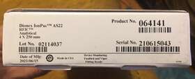 064141 Thermo Scientific Sealed Dionex Ionpac As22 Ic Column 4 X 250mm
