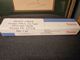 00301-19016 Thermo Scientific 365jlt41 Lot Of 2 500ul Syringe Hplc Instrument