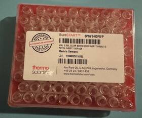 6psv9-03fivp Thermo Scientific Surestart 0.3 Ml Clr Vial 100/pck