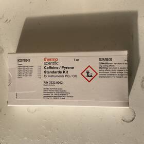 5-500ug Thermo Scientific 70-6565 Caffeine Standards Kit 5-500ug/ml 1.8ml P/n