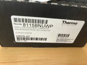 8115bnuwp Thermo Scientific Ross Ultra Epoxy Body Combination Electrode Semi-micro