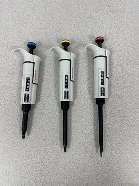100-1000ul Thermo Scientific F1-cliptip Single Channel Pipette 1-10ul 10-100ul