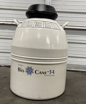 Gdb00k120 Thermo Scientific Sci Biocane 34 Model Cryogenic Biostorage System As-is