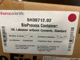 Sh30712.02 Thermo Scientific 10pcs Labtainer 10l Bioprocess Containers Bags Tube