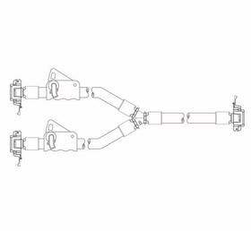 Sh31202.21 Thermo Scientific Transfer Assembly Y Manifold 1/2 Inch Id Part#