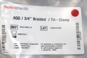 Sh31489.31 Thermo Scientific Transfer Assy Tubing Braided Aseptiquik G Tri-clamp Brand New Sh31489.31 Thermo Scientific Transfer Assy Tubing Braided Aseptiquik G Tri-clamp Brand New